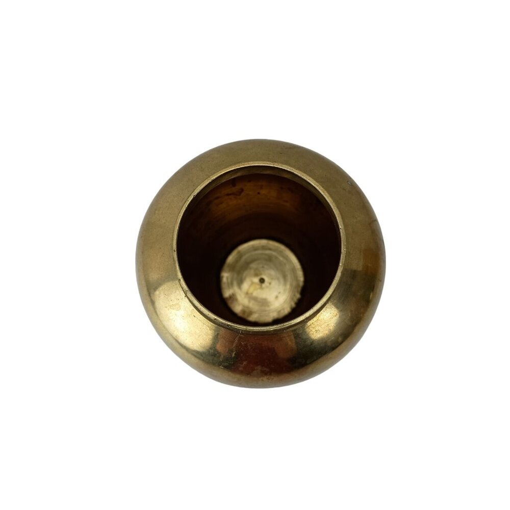 Mini Brass Metal Vase Vintage - Picture 5 of 6
